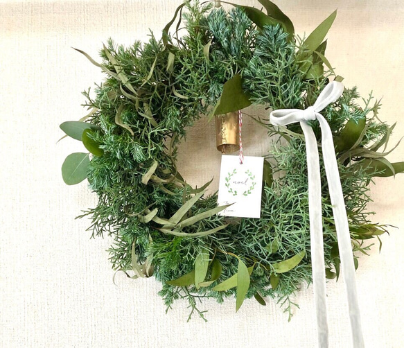 Christmas Green wreathe 〜クリスマスのグリーンリース〜 1枚目の画像