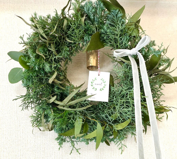 Christmas Green wreathe 〜クリスマスのグリーンリース〜 3枚目の画像