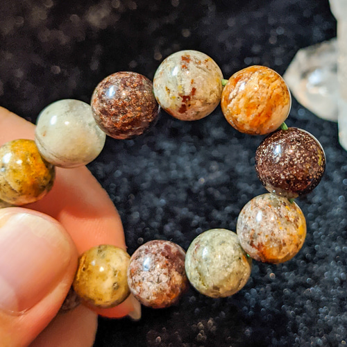 千層ガーデンクォーツ ✧ ミックスカラー ブレスレット ブレスレット