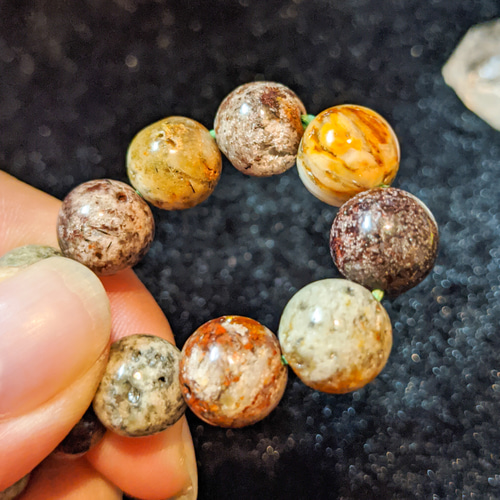 千層ガーデンクォーツ ✧ ミックスカラー ブレスレット ブレスレット