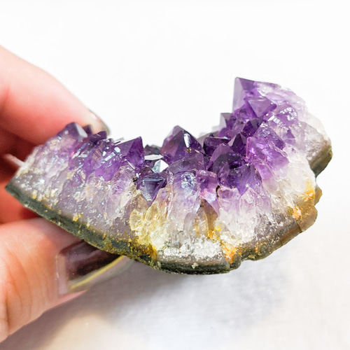 ✧最高品質✧˖° ウルグアイ産 アメジスト クラスター G 美しい透明感