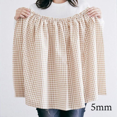 ギンガムチェック】生地 布 播州織 綿ポリ ストライプ パステルカラー