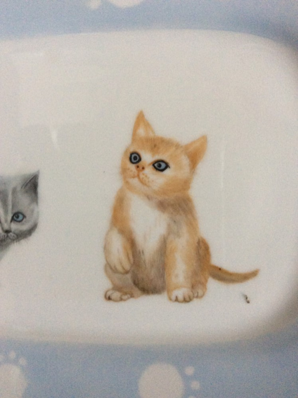 猫の陶板 3枚目の画像