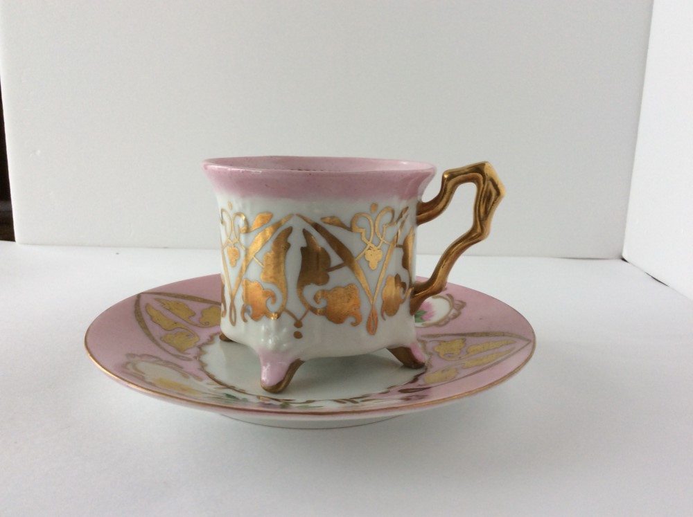 マイセン　リキュールセット　カップ4客　アンティーク