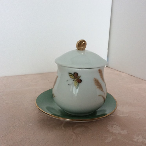 野の花の蓋つきカップ＆ソーサー ティーカップ misa7 通販