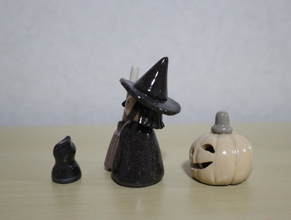 やきもの人形☆ハロウィン 2枚目の画像