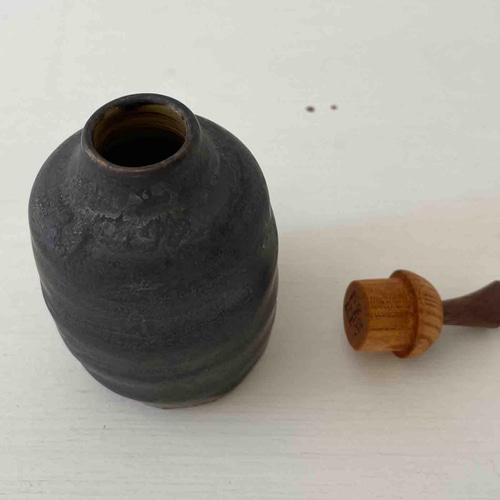 壺型口細・黒・振出 その他キッチン小物 FUTAMONO-YA 通販 12319278