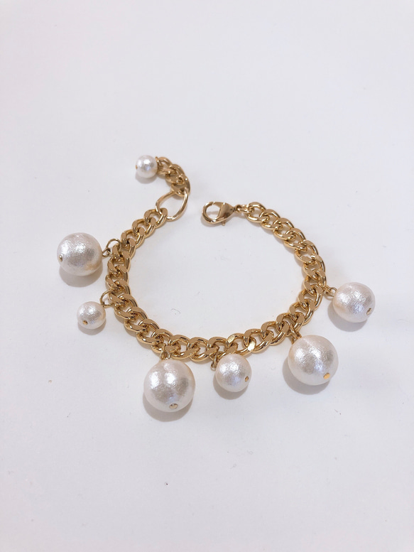 pearl bracelet ＃mulch 2枚目の画像