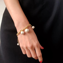 pearl bracelet ＃mulch 4枚目の画像