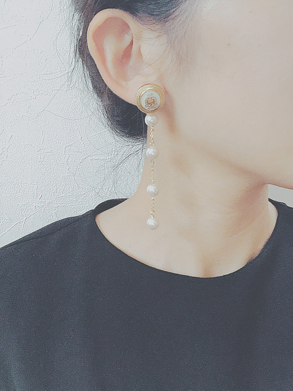 back pearl pierce #classic 4枚目の画像