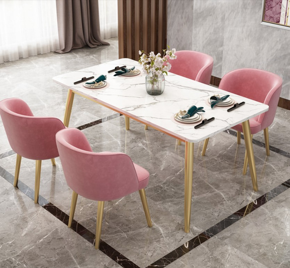 予約販売 ☆大理石ダイニングテーブル120x60x75㎝送料込み 佐川急便で発送 ダイニングテーブル