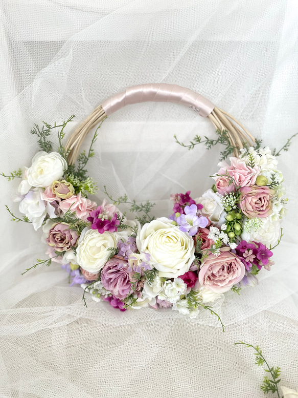 パンパスグラスのリースブーケ&ブートニア 【公式通販】