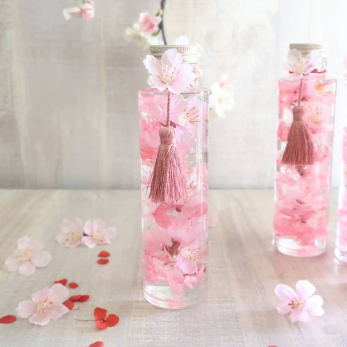 桜-サクラ-Artirium（薄紅）】アーティフィシャル×ハーバリウム ハー
