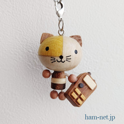 ◎豆木札◎ 深彫り☆ ミニ木札 千社札 喧嘩札 ✨迫力の深掘り6