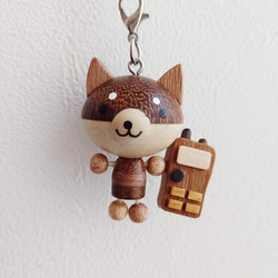 ◎豆木札◎ 深彫り☆ ミニ木札 千社札 喧嘩札 ✨迫力の深掘り6ミリ厚