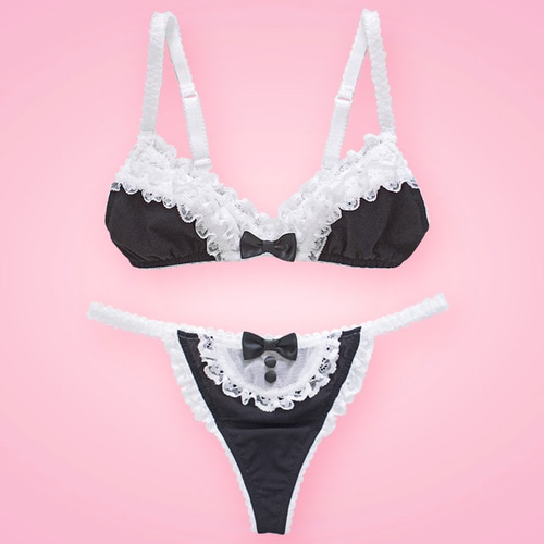 Little Maid♥ メイド ブラ Tバック ショーツ セット その他