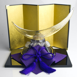 新作 「 秀 - simple edition - 」 ガラスの兜飾り 端午の節句 こども