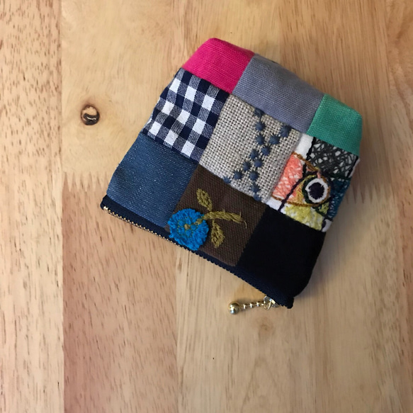 handmade! パッチのカラフルポーチ ポーチ ai 通販｜Creema(クリーマ  