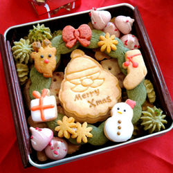 クリスマスクッキー缶（12月19日〜発送分） 1枚目の画像