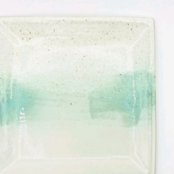 【陶器】四角皿（板作り） 2枚目の画像