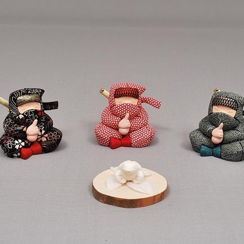 木目込人形 赤忍者（アロマ屋シリーズ）【アロマディフーザー】 その他