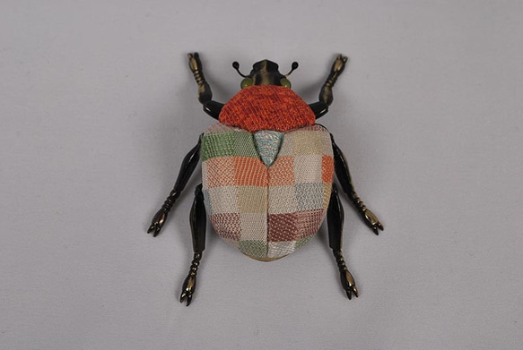 昆虫オブジェ　insectum　ハナムグリ 5枚目の画像
