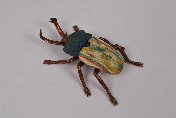 昆虫オブジェ　insectum　ニジイロクワガタ 3枚目の画像
