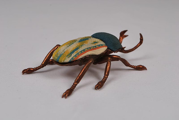昆虫オブジェ　insectum　ニジイロクワガタ 5枚目の画像
