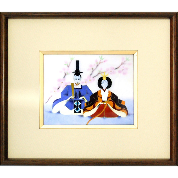 ひな祭り七宝焼｜額｜雛人形 その他インテリア雑貨 安藤七宝店 通販