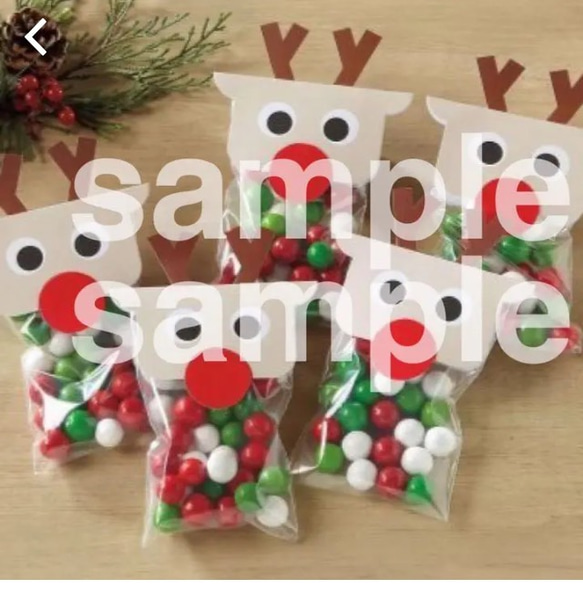 smile◡̈shop トナカイ ラッピング クリスマス ギフト プレゼント 雑貨