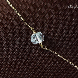 18金ハーキマーダイヤモンドのブレスレット"Sirius" 2枚目の画像