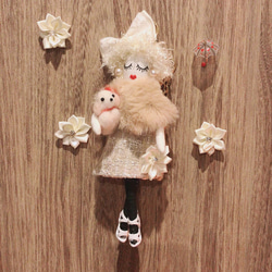 ハンドメイド❋ウェディングドールチャーム❋バッグチャーム