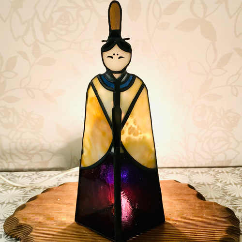 ステンドグラスお雛様 立ち雛 その他インテリア雑貨 ステンド