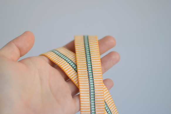 真田紐 8分 厚さ1.4mm 幅24mm 長さ3m巻き 遠州 1枚目の画像