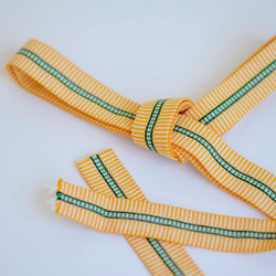 真田紐 8分 厚さ1.4mm 幅24mm 長さ3m巻き 遠州 2枚目の画像