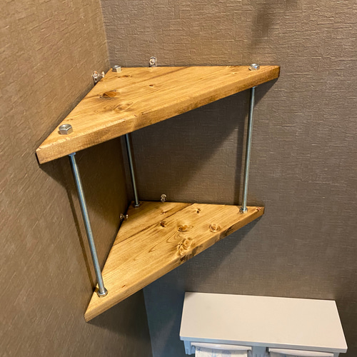 送料無料】角さえあればどこでもコーナーラック！画鋲4本付き