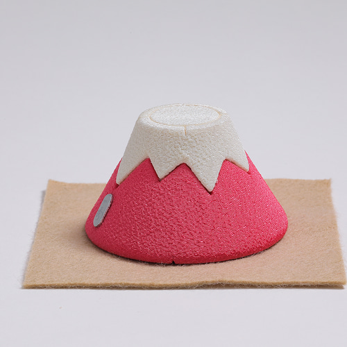 富士山(ピンク) その他置物 isshu 通販 10801126｜Creema(クリーマ)