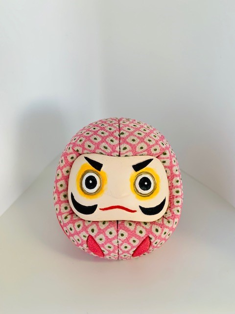 福だるま(ピンク鹿の子)