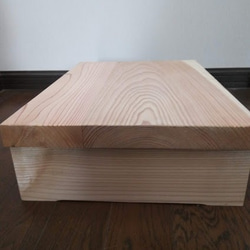 木製踏み台　玄関台　杉材　国産材　簡易型 5枚目の画像