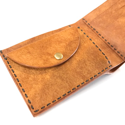 haaki Leather 二つ折り財布 1枚目の画像