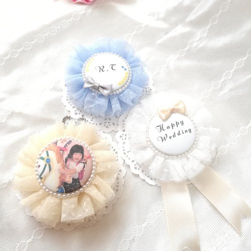 ふわふわチュールロゼット☆ 雑貨・その他 Cantik.r 通販 11123954