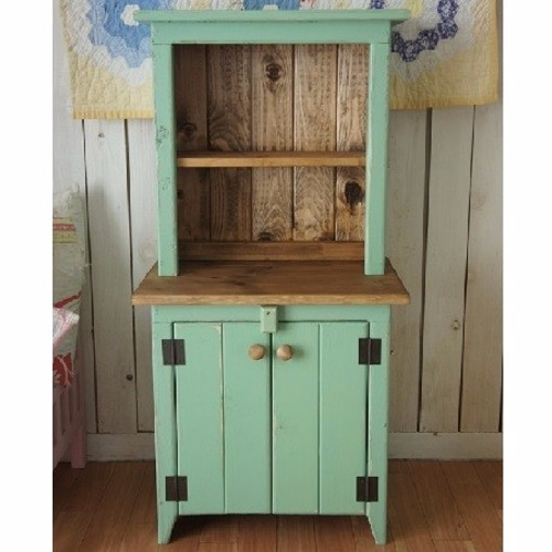 イタリア製ビンテージの緑のカップボード イタリア製ビンテージの緑のカップボード