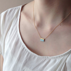 【2016 S/S】MINT & GOLD Necklace 4枚目の画像