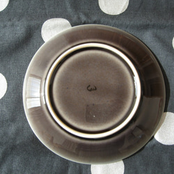 和菓子皿　（五寸皿）　スミレ釉 4枚目の画像
