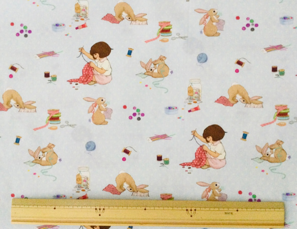 Belle&Boo Let’s Sew ベル&ブー レッツソウ 約40×75cm 2枚目の画像