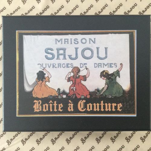 Maison sajou メゾン サジュー 裁縫箱 Sajou サジュー お裁縫箱 black box その他雑貨 Hirondelle et Ruby