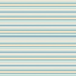 Stripe green ストライプ　グリーン&ブルー系　Poppie Cotton 2枚目の画像