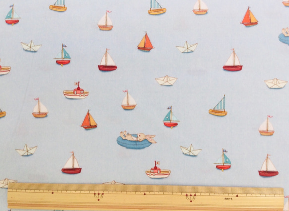 Belle&Boo Sailboats “セイルボード“ 約75×40cm 2枚目の画像