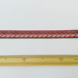 フレンチジェネラル　リボン　リーフ　by renaissance ribbon 50cm 2枚目の画像