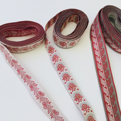 フレンチジェネラル　リボン　リーフ　by renaissance ribbon 50cm 3枚目の画像